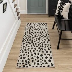 Daffodil Leopard Print Woven Rug - Threshold™ -Opal House Store GUEST 07a46966 4f77 4016 984c c57db05890b3