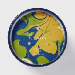 28oz Glass Wildflowers Candle Blue - Opalhouse™ -Opal House Store GUEST 10b97f8f e2e9 465e 9bb9 54d91fb01691