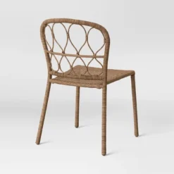 4pc Britanna Wicker Rattan Outdoor Patio Dining Chairs Arm Chairs Brown - Opalhouse™ -Opal House Store GUEST 13b97cb5 49f0 4bf2 bd04 5d39fffbb634