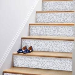 Animal Print Peel & Stick Wallpaper White/Light Blue - Opalhouse™: Removable, Bohemian Leopard Spot, Vinyl, 27.5 Sq Ft -Opal House Store GUEST 267ee41d 5da0 45fb a531 f9489fa38b9c