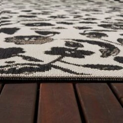 Floral Outdoor Rug Black - Opalhouse™ -Opal House Store GUEST 2794d941 44a7 42ac 82ac 0ab33b9558f1