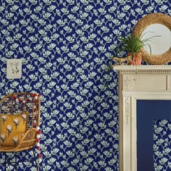 Bird Of Paradise Peel & Stick Wallpaper Blue - Opalhouse™: Removable Botanical Vinyl, Repositionable, Washable -Opal House Store GUEST 2dedeb9f 56a6 47e1 bfa3 c6dedbf73751