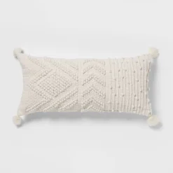 Oversize Embroidered Textured Lumbar Throw Pillow - Opalhouse™ 11 Oversize Embroidered Textured Lumbar Throw Pillow - Opalhouse™ -Opal House Store GUEST 399aa876 36d6 4b87 961b 9076fb8d1e43