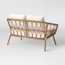 Britanna Patio Loveseat, Outdoor Furniture - Natural - Opalhouse™ -Opal House Store GUEST 3e5f70ee 1fe6 4751 87aa 639e042763e5