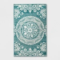 Vintage Medallion Outdoor Rug Turquoise - Opalhouse 7 Vintage Medallion Outdoor Rug Turquoise - Opalhouse -Opal House Store GUEST 456e7275 6a86 42a9 b016 7ab8c8d1e8e0