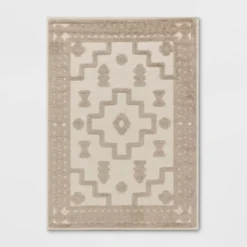 Outdoor Rug Tufted Geo Cream - Opalhouse™ -Opal House Store GUEST 49e6bb09 0e02 4851 b531 751f7cacccfd