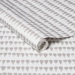 Abstract Striped Peel & Stick Wallpaper Gray/White - Opalhouse™: Removable, Repositionable, Stain-Resistant Vinyl -Opal House Store GUEST 6c961d67 3a8e 4829 8b72 884126370868