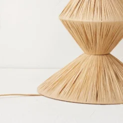 Faux Raffia Floor Lamp Brown (Includes LED Light Bulb) - Opalhouse™ Designed With Jungalow -Opal House Store GUEST 722eef02 bd1a 4345 bc17 2300537469fc