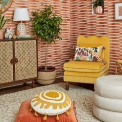 Bencia Slipper Chair Mustard - Opalhouse™ Designed With Jungalow™ -Opal House Store GUEST 83ff8f64 8468 4fcf a26a d3ef3492ee59