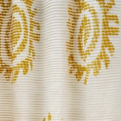1pc 50"x84" Light Filtering Jacquard Curtain Panel Gold - Opalhouse™ Designed With Jungalow™ 5 1pc 50"x84" Light Filtering Jacquard Curtain Panel Gold - Opalhouse™ Designed With Jungalow™ -Opal House Store GUEST 914fca59 4940 4a38 977a d369d522b944