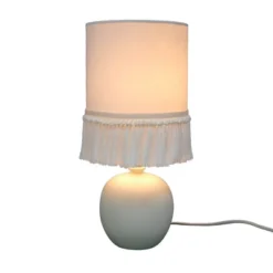 Small Table Lamp With Fringe Shade Off-White (Includes LED Light Bulb) - Opalhouse™ Designed With Jungalow™ -Opal House Store GUEST b032319a c7f7 464d ab2a a2536f5698f3