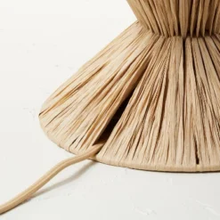 Faux Raffia Table Lamp Brown (Includes LED Light Bulb) - Opalhouse™ Designed With Jungalow™ -Opal House Store GUEST b49749e7 ae6e 4925 931c 3149c35fba4d