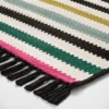 7' X 10' Colorful Multi Stripe Outdoor Rug - Opalhouse™