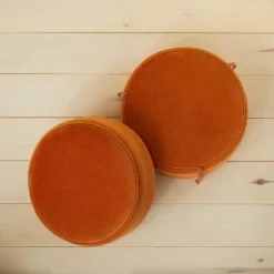 Olivia Round Pouf Rust - Opalhouse™ Designed With Jungalow™ -Opal House Store GUEST c9dd8b4f 6724 4b6d b4cd 58d229a78600