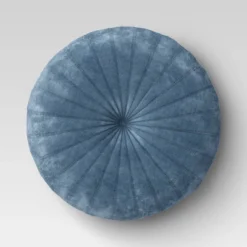 Quilted Velvet Round Throw Pillow - Opalhouse™ -Opal House Store GUEST d1986bbc 54ef 4d19 8ca8 8b50d2c42ea3