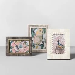 5" X 7" Scratched Bone Photo Frame Light Brown - Opalhouse™ -Opal House Store GUEST d208eaa2 2cc2 41d8 828d 4840fa5472f7