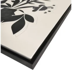 (Set Of 3) 24" X 30" Reductive Floral Framed Wall Canvas - Opalhouse™ Designed With Jungalow™ -Opal House Store GUEST e712ed3a be22 4ca1 98b1 5c88ae79b02f