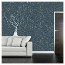Celestial Peel & Stick Wallpaper Navy/Gold - Opalhouse™: Removable Vinyl, Self-Adhesive, Stain-Resistant, 27.5 Sq Ft Coverage 9 Celestial Peel & Stick Wallpaper Navy/Gold - Opalhouse™: Removable Vinyl, Self-Adhesive, Stain-Resistant, 27.5 Sq Ft Coverage -Opal House Store GUEST f53edfa2 8c6c 4423 8c30 a5069fbc534b